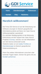 Mobile Screenshot of gdi-service.de